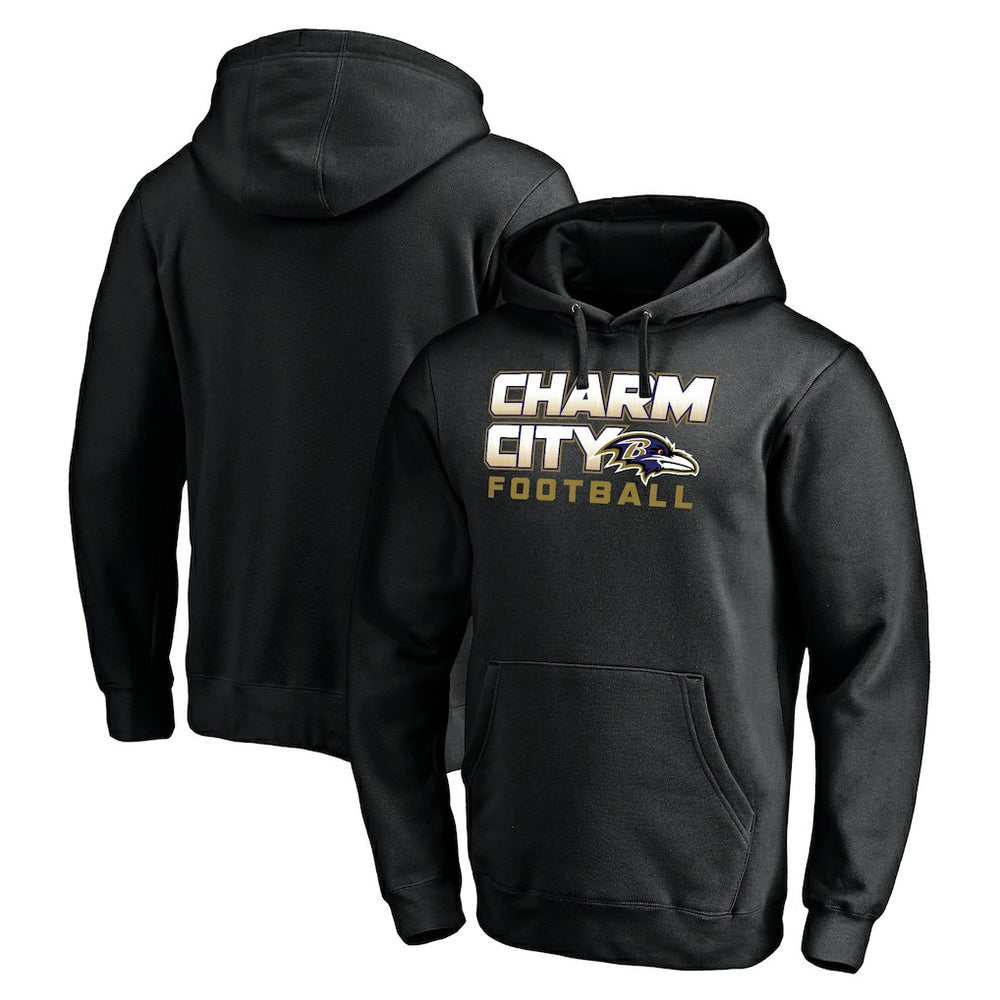 Hometown Collection Sweep Pullover Hoodie - Baltimore Ravens Hoodies