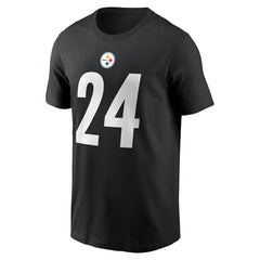 Joey Porter Jr.  Player Name & Number T-Shirt - Pittsburgh Steelers T-shirts