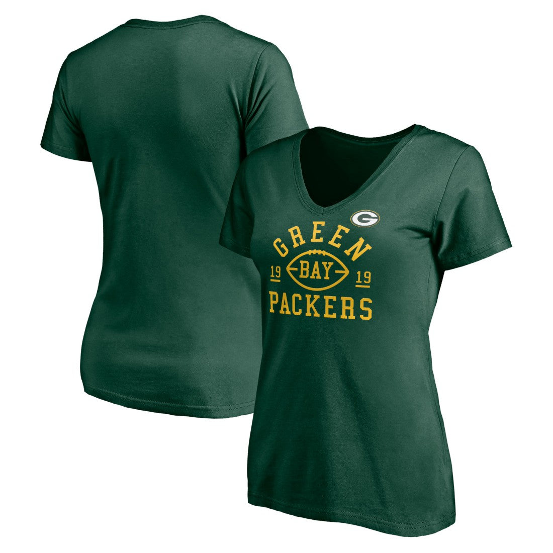 Women's Hometown Collection V-Neck T-Shirt - Green Bay Packers T-shirts
