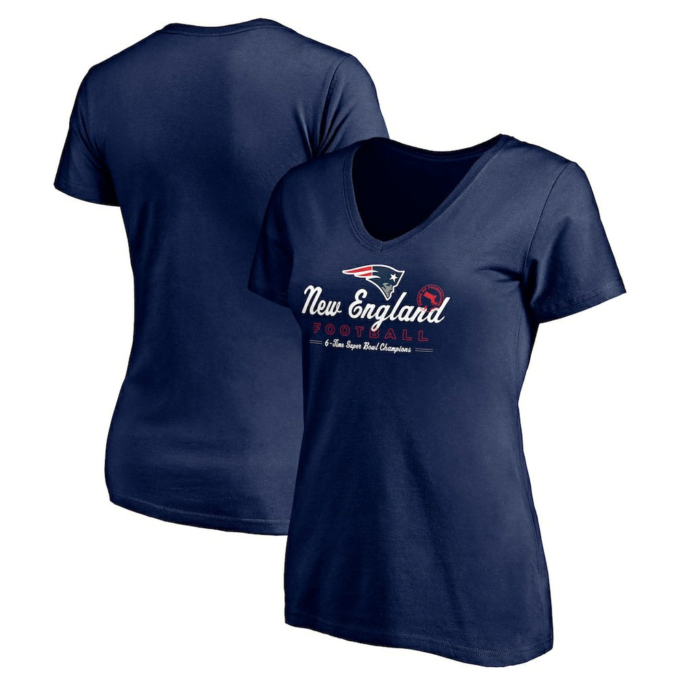 Women's Hometown Collection V-Neck T-Shirt - New England Patriots T-shirts