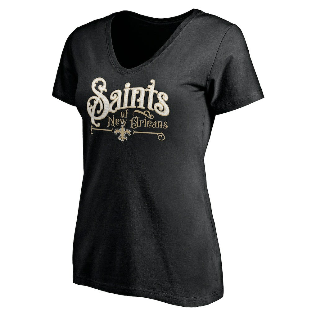 Women's Hometown Collection V-Neck T-Shirt - New Orleans Saints T-shirts