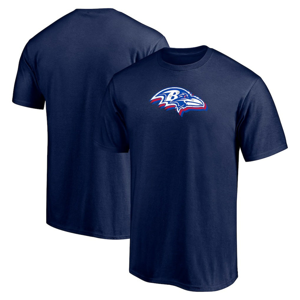 Red White and Team T-Shirt - Baltimore Ravens T-shirts