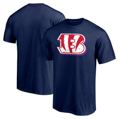 Red White and Team T-Shirt - Cincinnati Bengals T-shirts