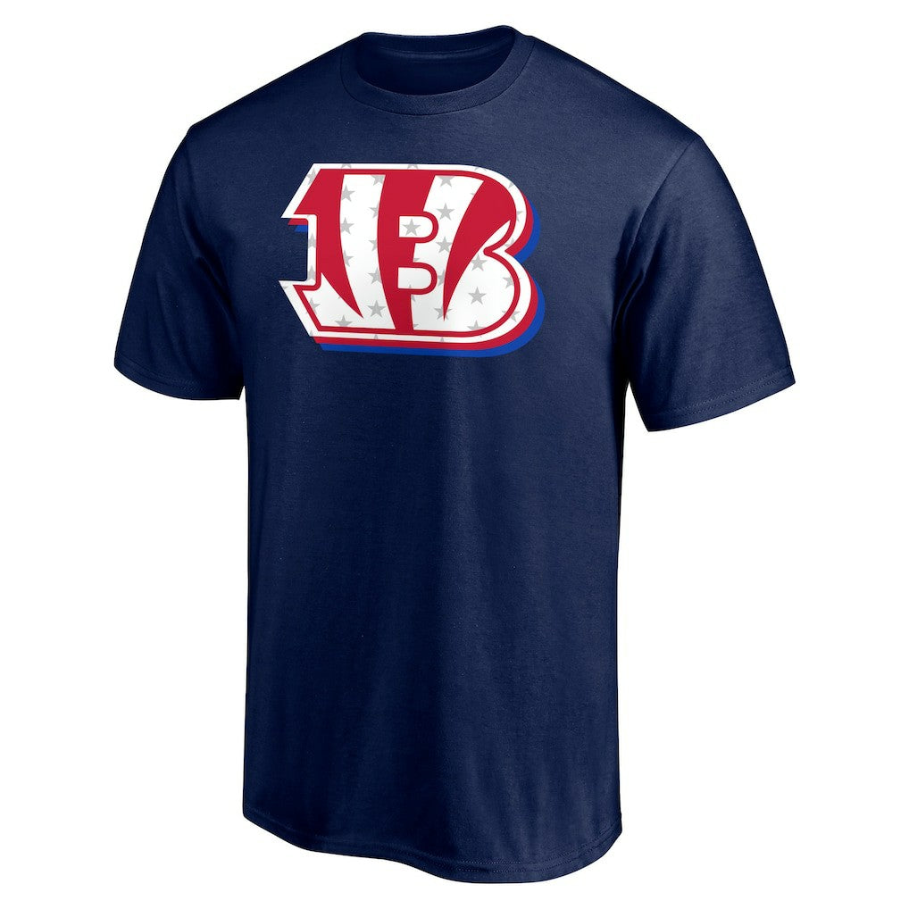 Red White and Team T-Shirt - Cincinnati Bengals T-shirts