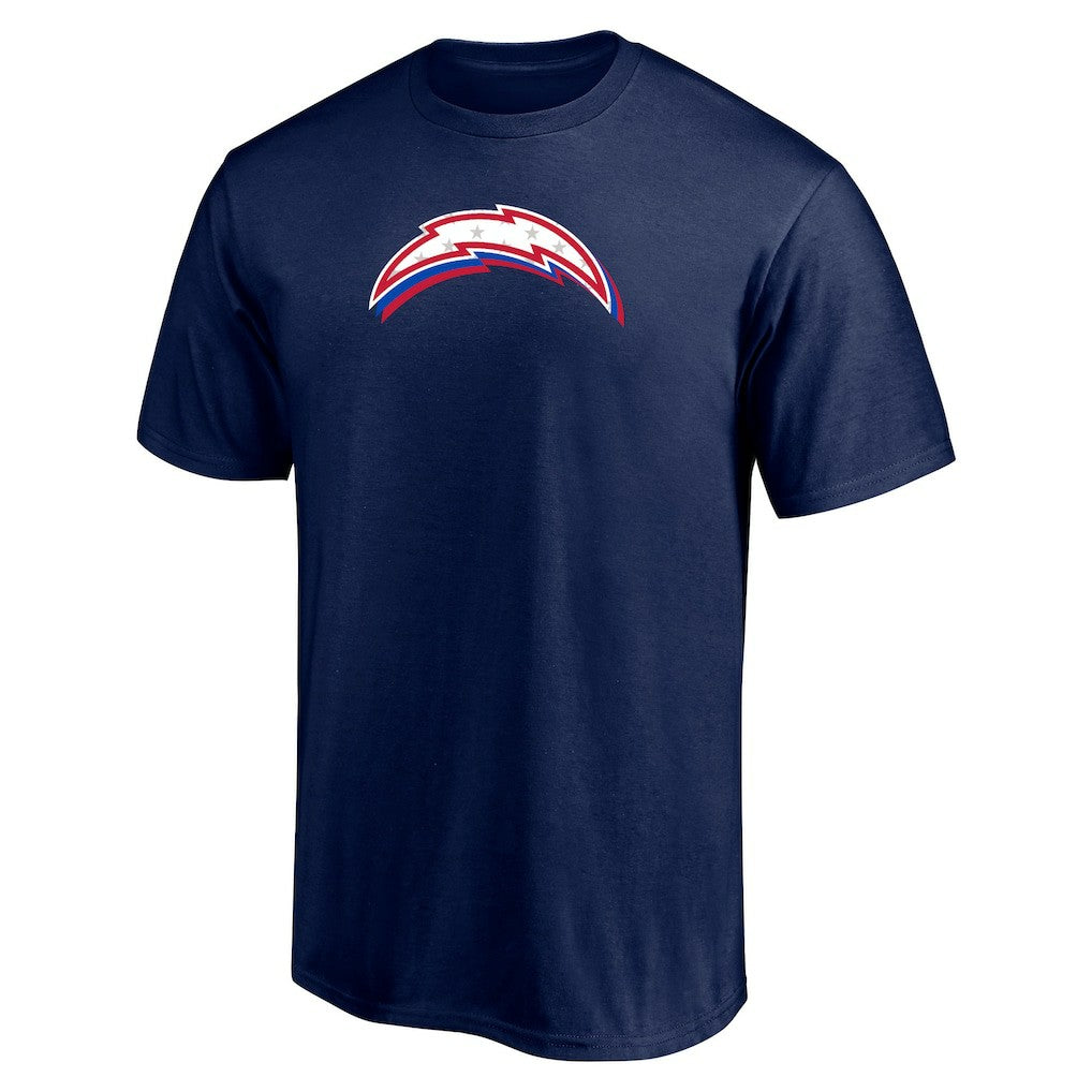 Red White and Team T-Shirt - Los Angeles Chargers T-shirts