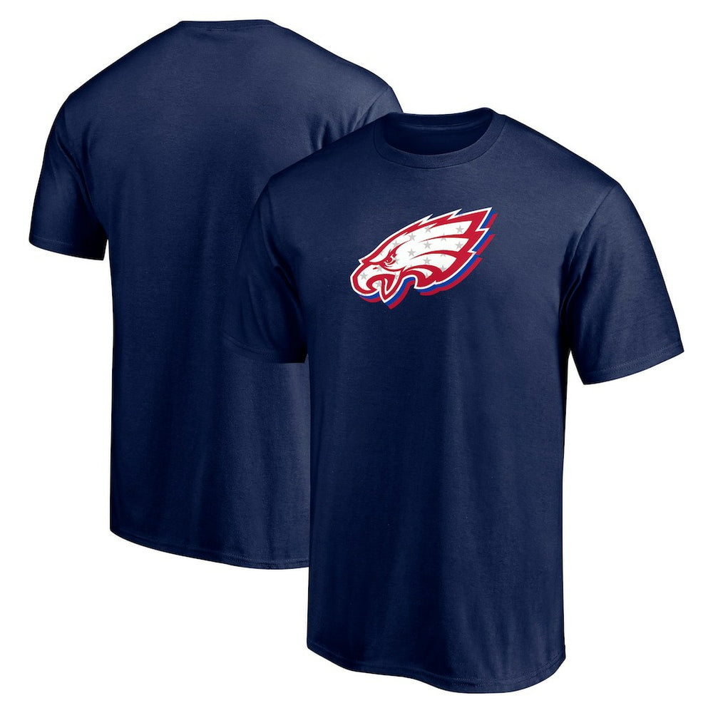 Red White and Team T-Shirt - Philadelphia Eagles T-shirts