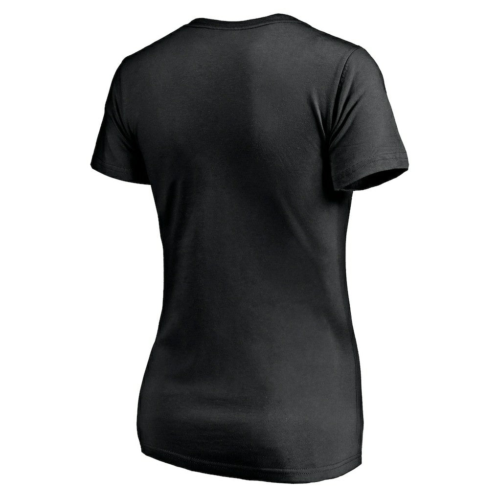 Women's Long Stride V-Neck T-Shirt - New Orleans Saints T-shirts