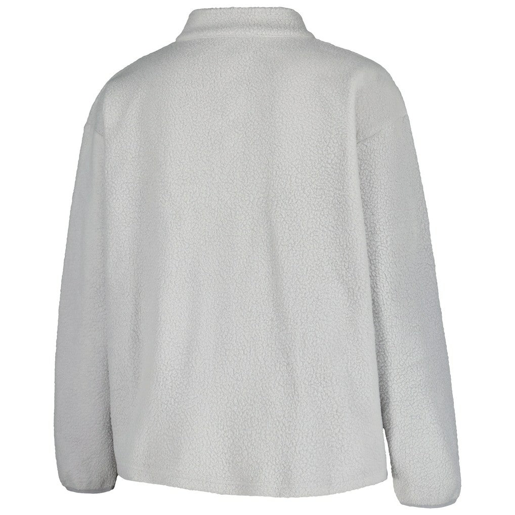 Profile Women's Plus Size Sherpa Quarter-Zip Jacket - Cleveland Browns Jackets