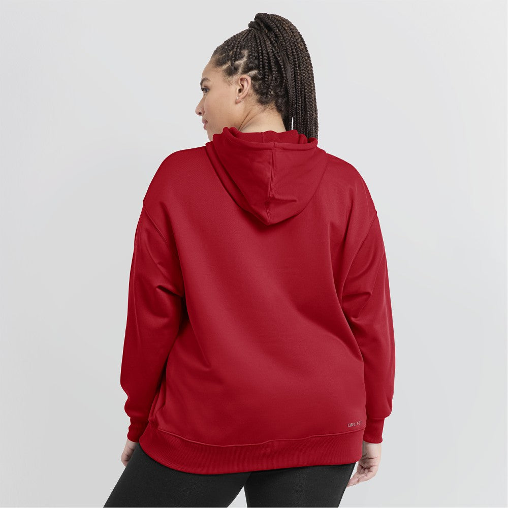 Red Los Angeles Angels Nike Women's City Connect Practice Performance Pullover Hoodie