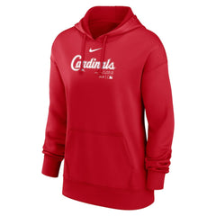 Red St. Louis Cardinals Nike Women's Authentic Collection Performance Pullover Hoodie