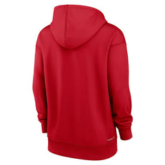 Red Washington Nationals Nike Women's Authentic Collection Performance Pullover Hoodie