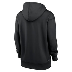 Black Chicago White Sox Nike Women's Authentic Collection Performance Pullover Hoodie