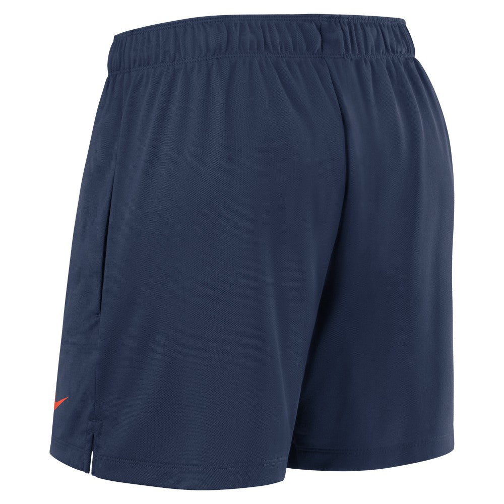 Navy Houston Astros Nike Women's Authentic Collection Knit Shorts