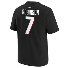 Bijan Robinson  Youth Player Name & Number T-Shirt - Atlanta Falcons T-shirts