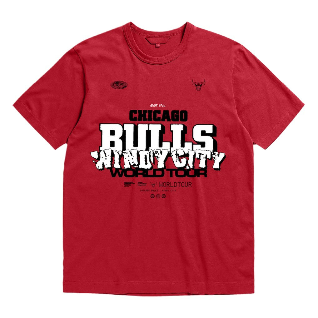 Mitchell & Ness Chicago Bulls Bleacher Report x  Unisex World Tour T-Shirt sale