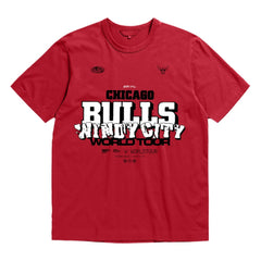 Mitchell & Ness Chicago Bulls Bleacher Report x  Unisex World Tour T-Shirt sale