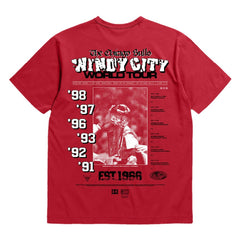 Mitchell & Ness Chicago Bulls Bleacher Report x  Unisex World Tour T-Shirt sale