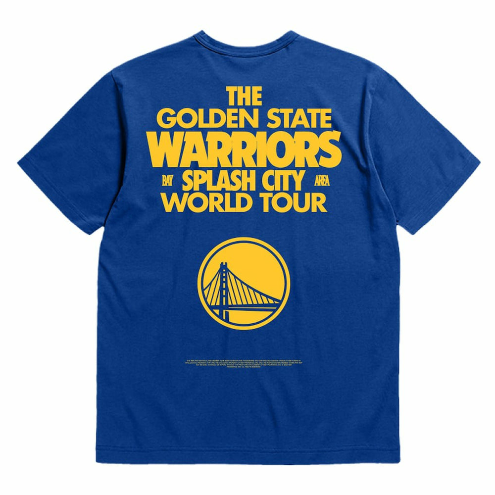 Mitchell & Ness Golden State Warriors Bleacher Report x  Unisex World Tour T-Shirt