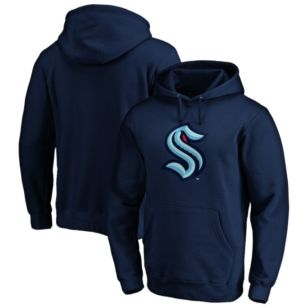 NHL Seattle Kraken Primary Logo Pullover Hoodie