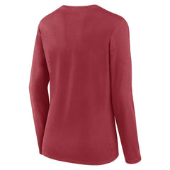 Women's Plus Size Foiled Play Long Sleeve T-Shirt - Arizona Cardinals T-shirts