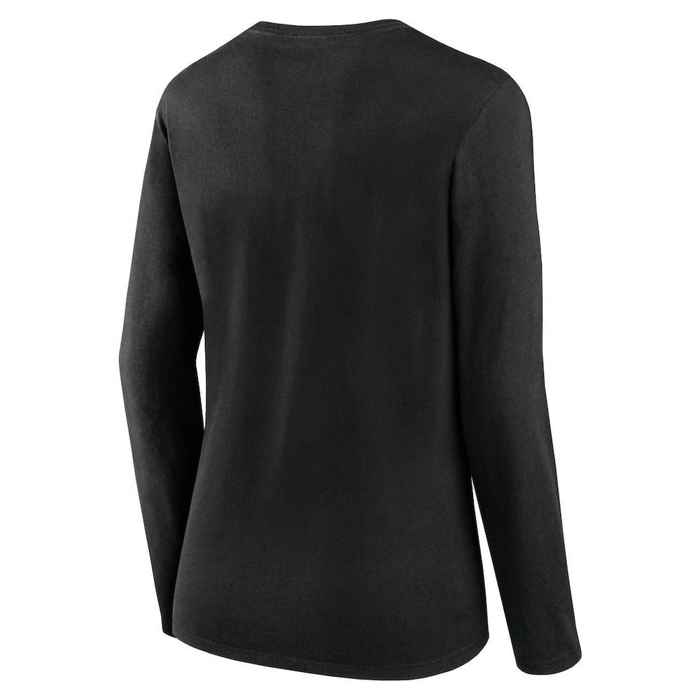 Women's Plus Size Foiled Play Long Sleeve T-Shirt - Las Vegas Raiders T-shirts