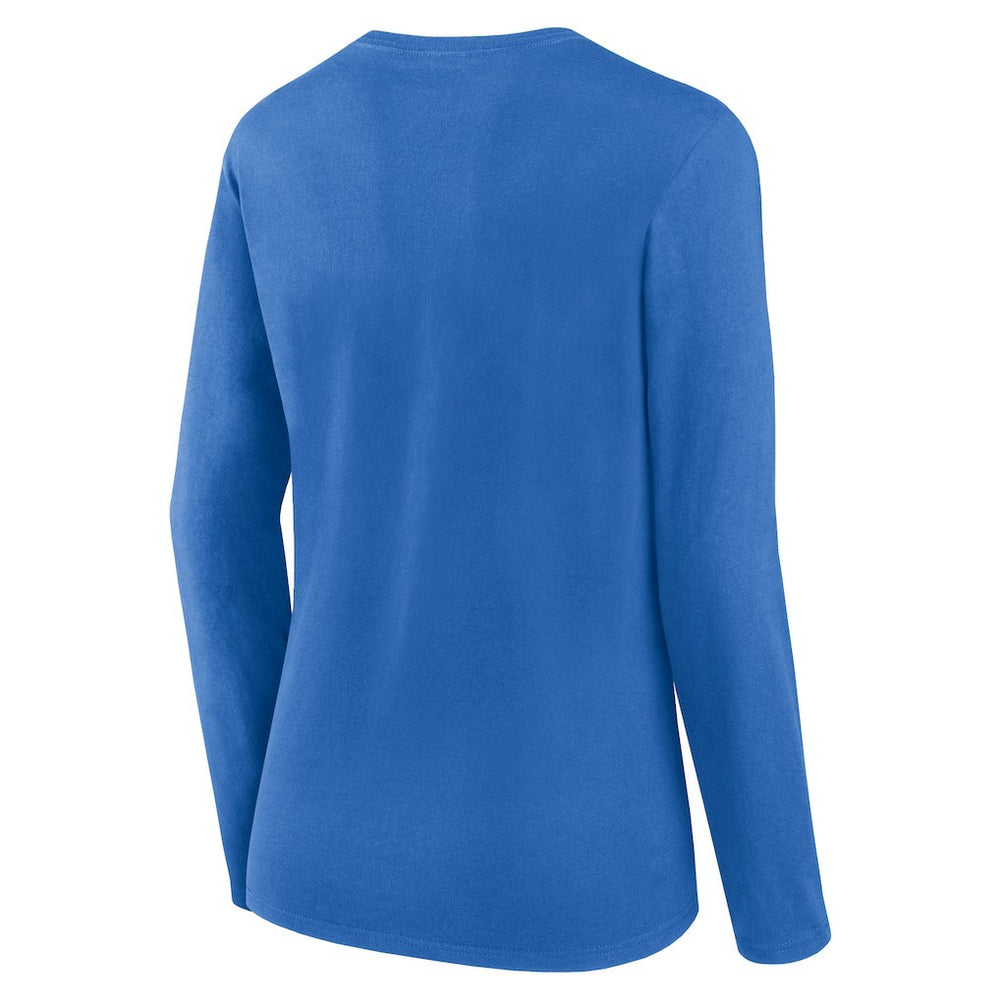 Women's Plus Size Foiled Play Long Sleeve T-Shirt - Los Angeles Chargers T-shirts