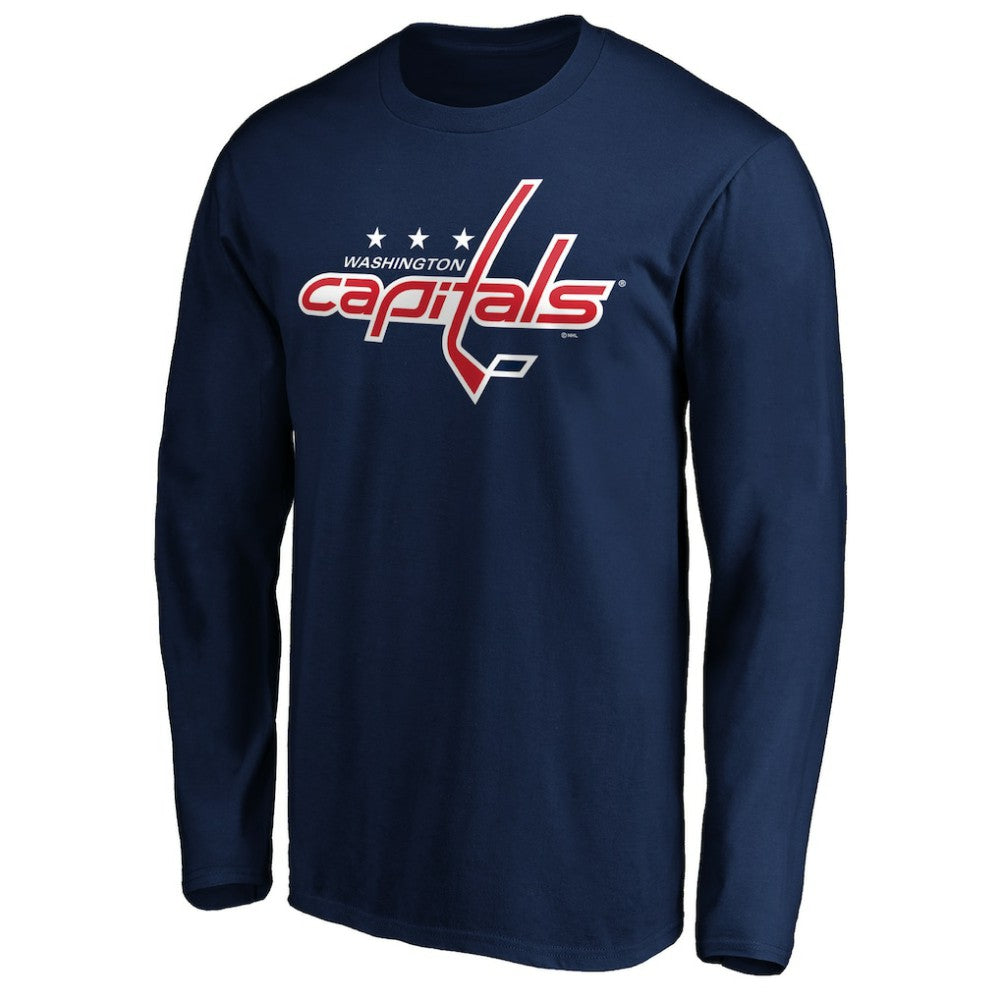 NHL Washington Capitals Primary Logo Long Sleeve T-Shirt