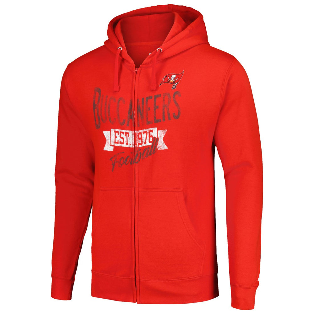 Starter Domestic Post Season Full-Zip Hoodie - Tampa Bay Buccaneers Hoodies