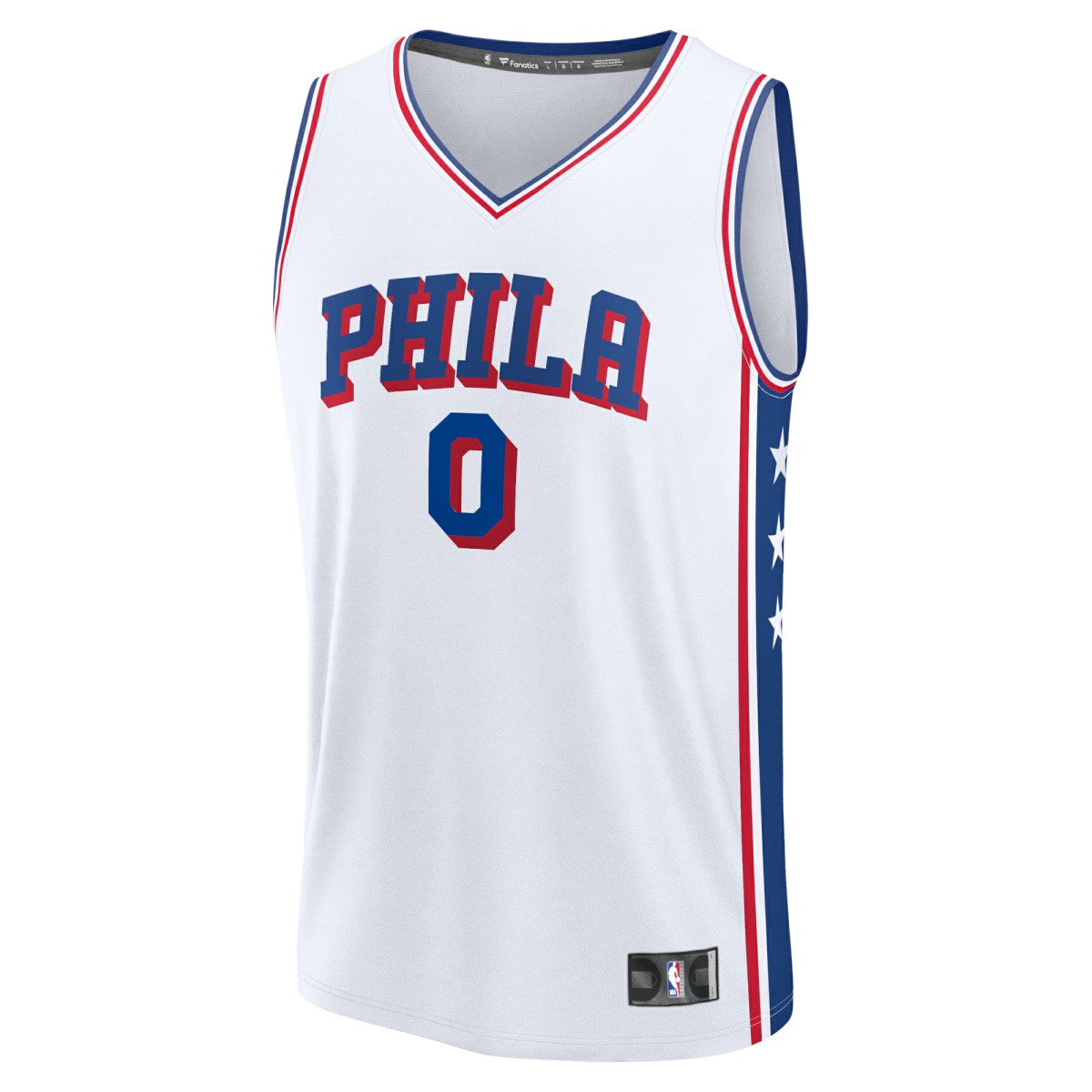 Fanatics Tyrese Maxey Philadelphia 76ers Fast Break Replica Player Jersey
