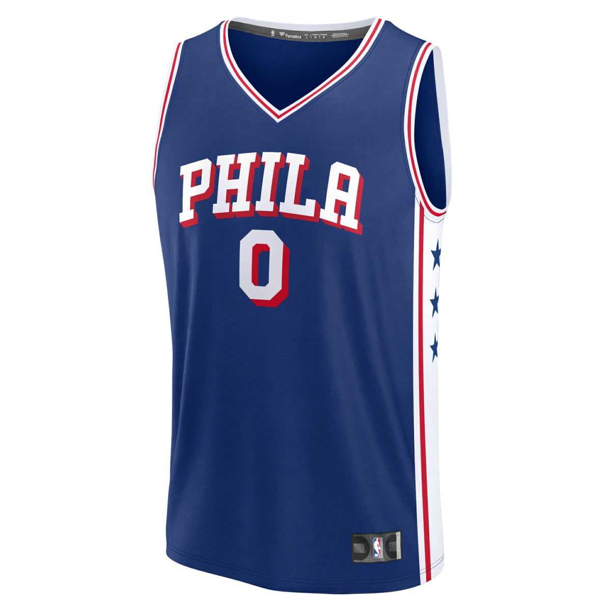 Fanatics Tyrese Maxey Philadelphia 76ers Fast Break Replica Jersey