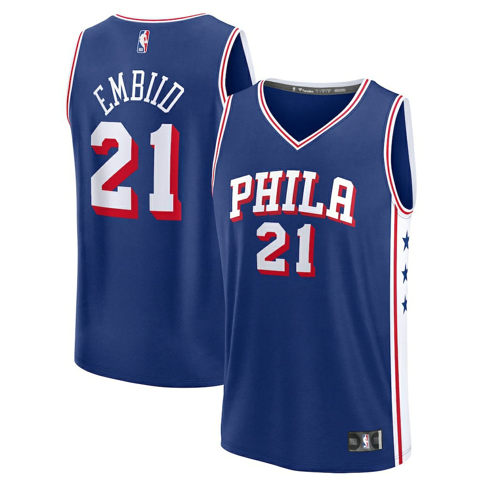 Fanatics Joel Embiid Philadelphia 76ers Fast Break Replica Jersey