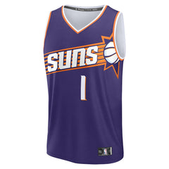 Fanatics Devin Booker Phoenix Suns Fast Break Replica Jersey