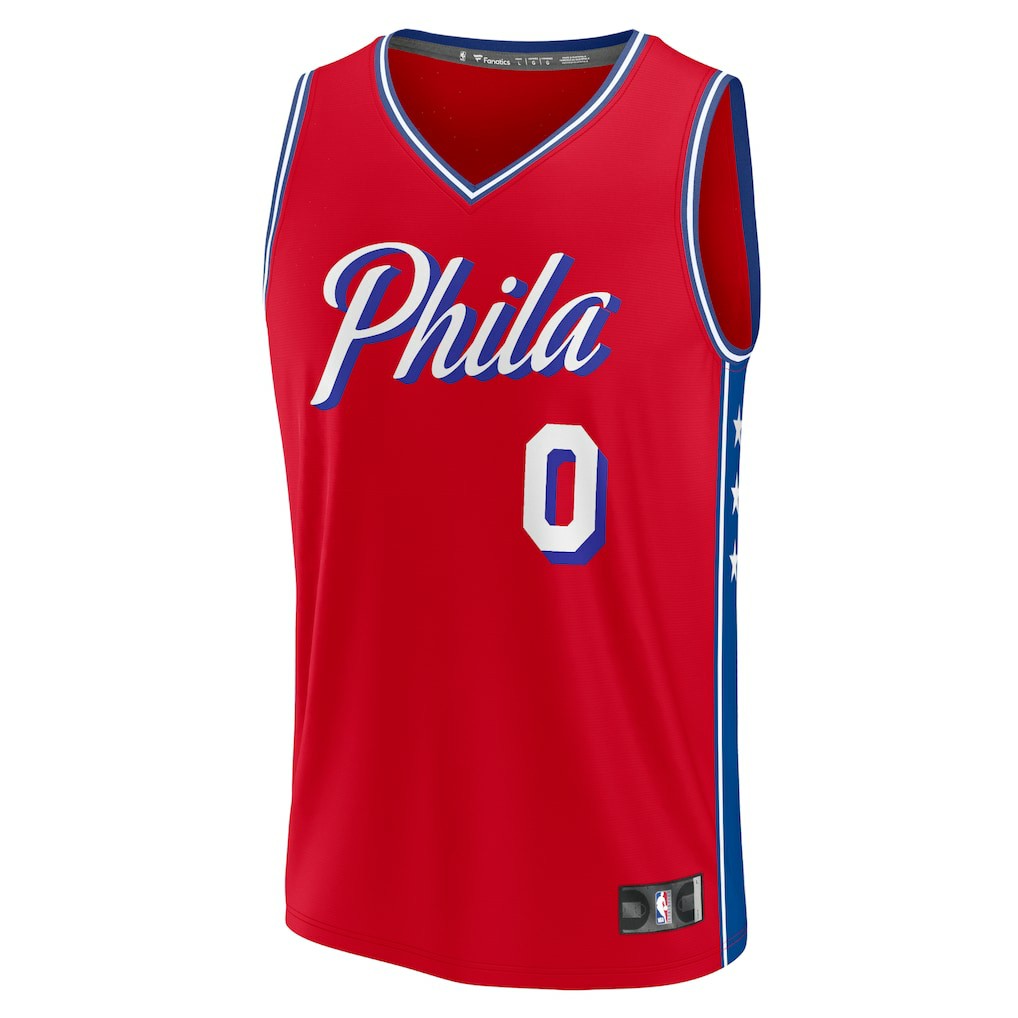 Fanatics Tyrese Maxey Philadelphia 76ers Fast Break Replica Player Jersey sale