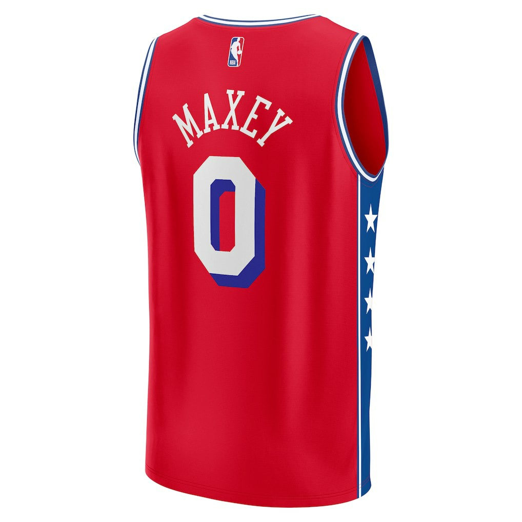 Fanatics Tyrese Maxey Philadelphia 76ers Fast Break Replica Player Jersey sale