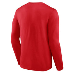 Red St. Louis Cardinals Logo Athletic Heart & Soul Long Sleeve T-Shirt