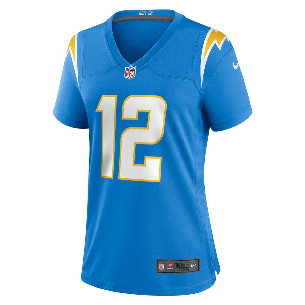 Derius Davis  Women's Team Game Jersey - Los Angeles Chargers Jerseys