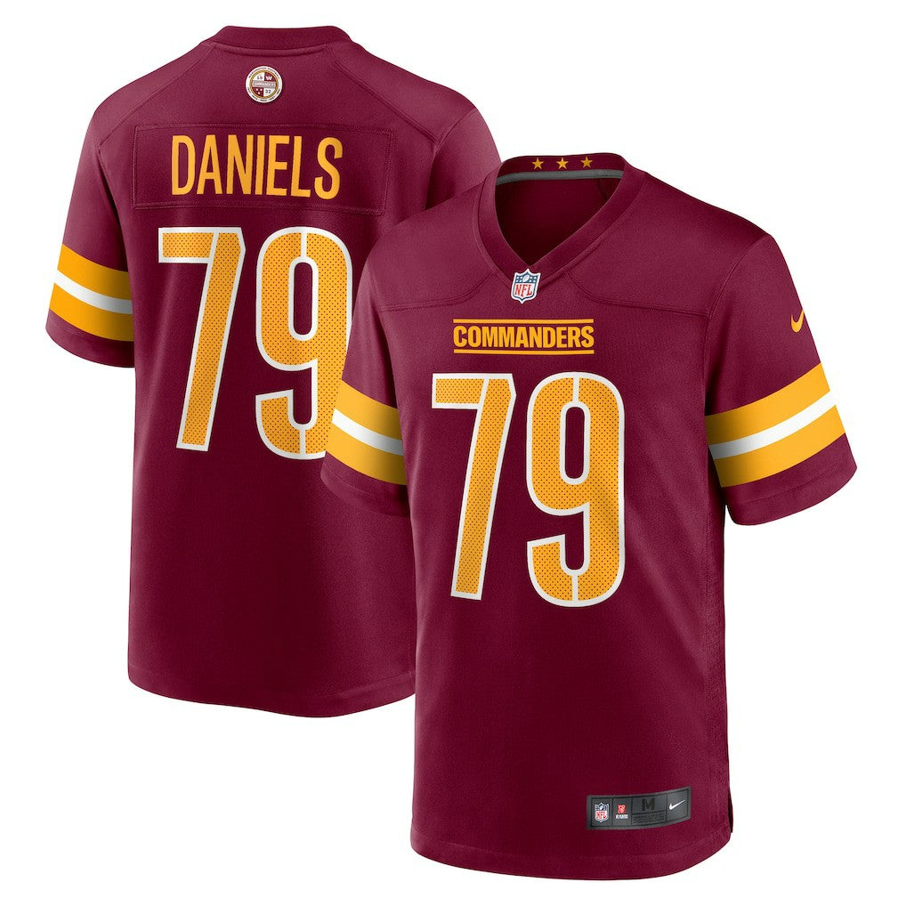 Braeden Daniels  Team Game Jersey - Washington Commanders Jerseys
