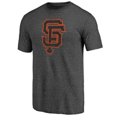 Heather Charcoal San Francisco Giants Greatest Dad Tri-Blend T-Shirt