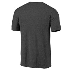 Heather Charcoal Pittsburgh Pirates Official Logo Tri-Blend T-Shirt