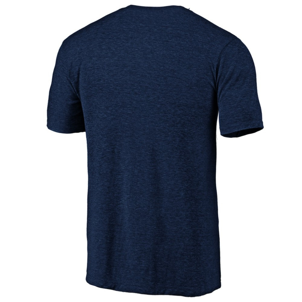 Navy St. Louis Cardinals Official Logo Tri-Blend T-Shirt