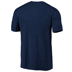 Navy St. Louis Cardinals Official Logo Tri-Blend T-Shirt