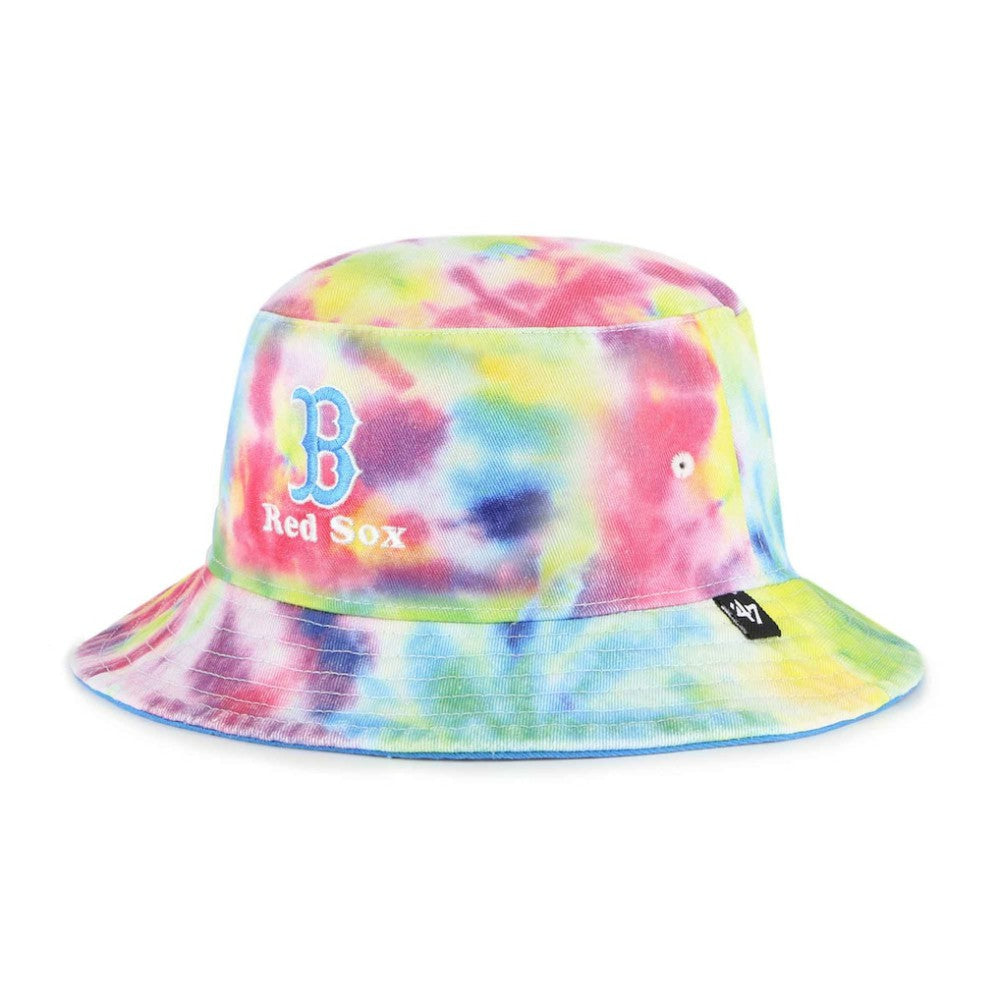 Boston Red Sox '47 Spectral Tie-Dye Bucket Hat