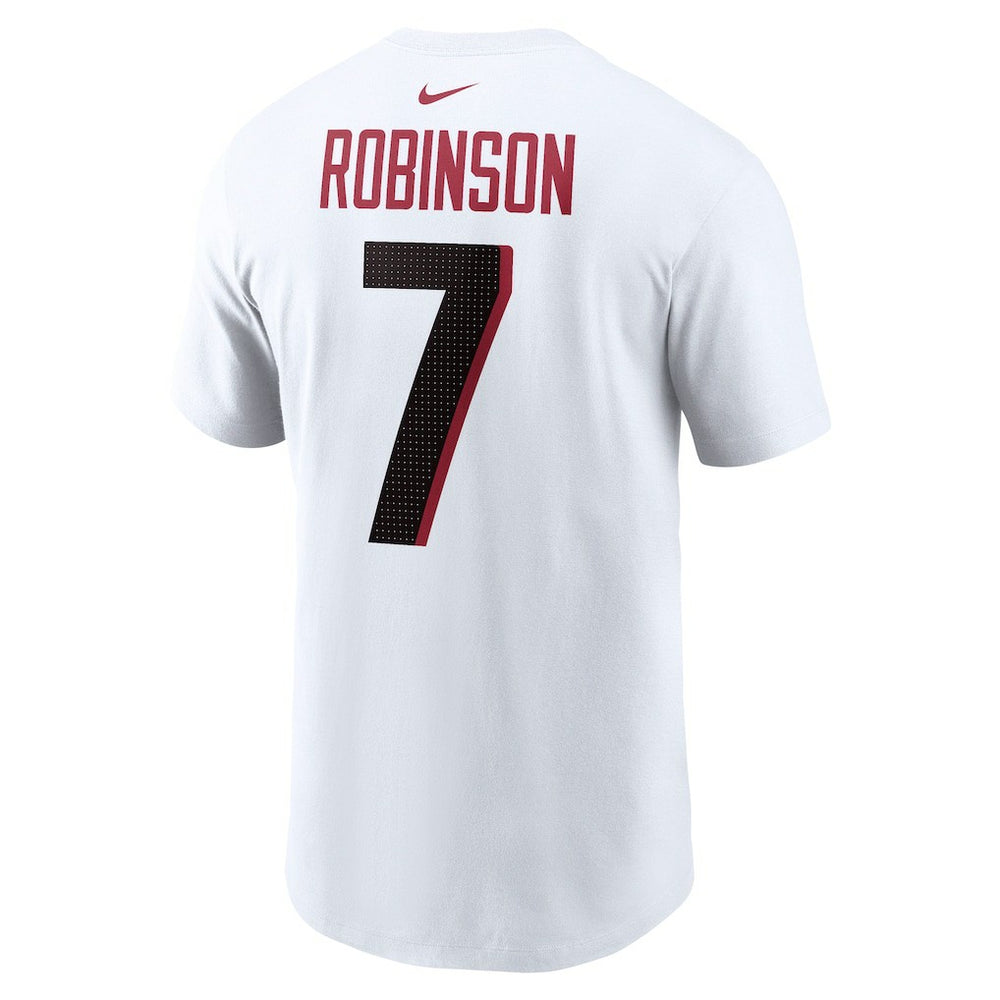 Bijan Robinson  Player Name & Number T-Shirt - Atlanta Falcons T-shirts
