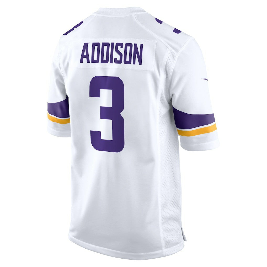 Jordan Addison  Away Game Jersey - Minnesota Vikings Jerseys