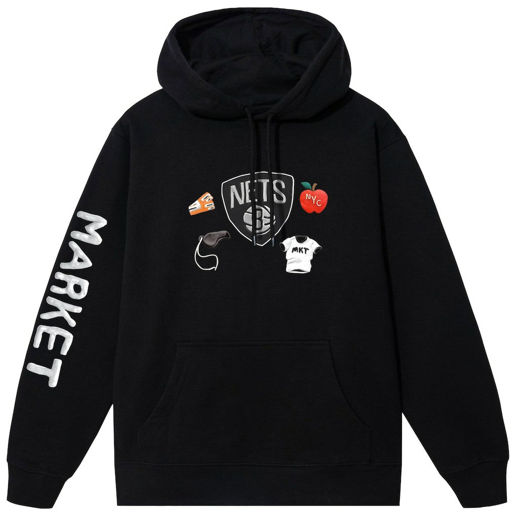 Brooklyn Nets NBA x MARKET Unisex Claymation Pullover Hoodie