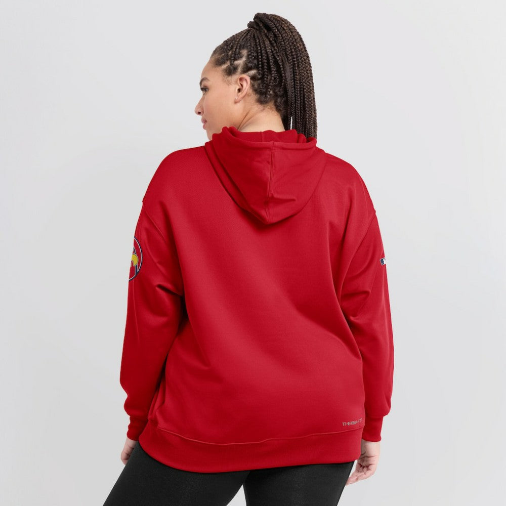 Red St. Louis Cardinals Nike Women's 2024 City Connect Authentic Collection Practice Performance Pullover Hoodie