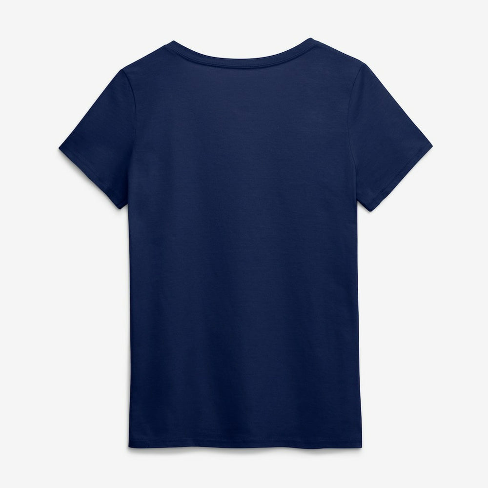 Logo Athletic Women's Primary Logo V-Neck T-Shirt - New England Patriots T-shirts