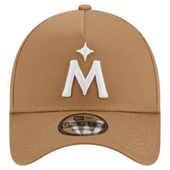 Khaki Minnesota Twins New Era A-Frame 9FORTY Adjustable Hat