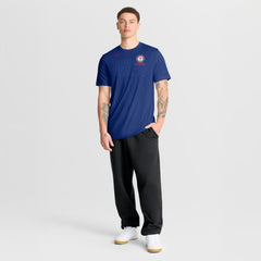 Royal Texas Rangers Nike Knockout Team Legend Dri-FIT T-Shirt
