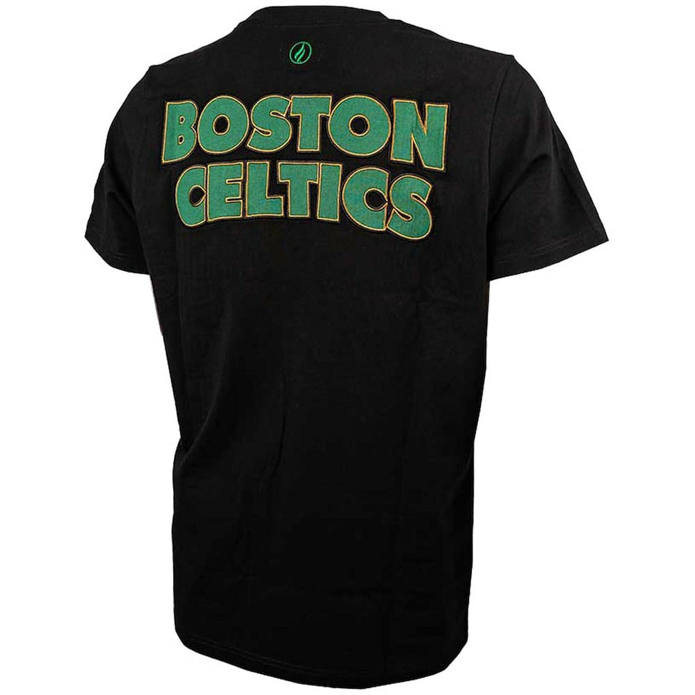 Boston Celtics FISLL 3D Puff Print Sliced Logo T-Shirt